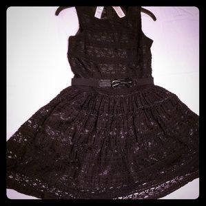 Girls Guess Black Dress
